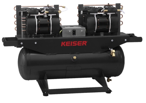 Компрессор Duplex большой на 13 тренажеров 1030B / 1031B 3/4 HP 230V 5Hz для Keiser Functional Trainer