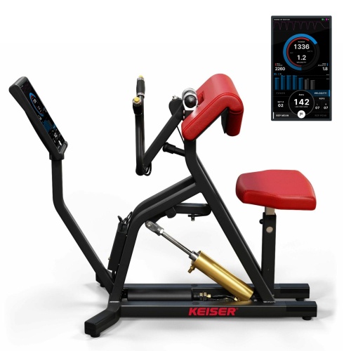 Тренажер для бицепса Keiser A400 ARM CURL-BLK 001721B4