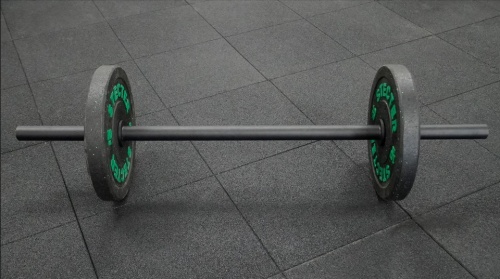 Гриф для штанги прямой «Аксель», Ø50 мм, 1550 мм