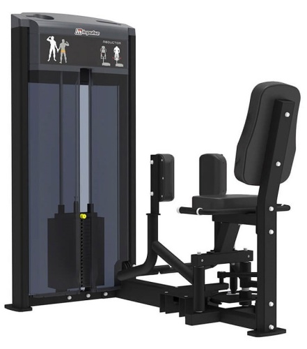 IF9336 Сведение ног Impulse Light  (73 кг), частичное заднее зачехление весового стека