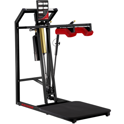 Тренажер для приседаний с плечевыми упорами (Squat) Keiser Air 300 (вес 202 кг) 1531BP