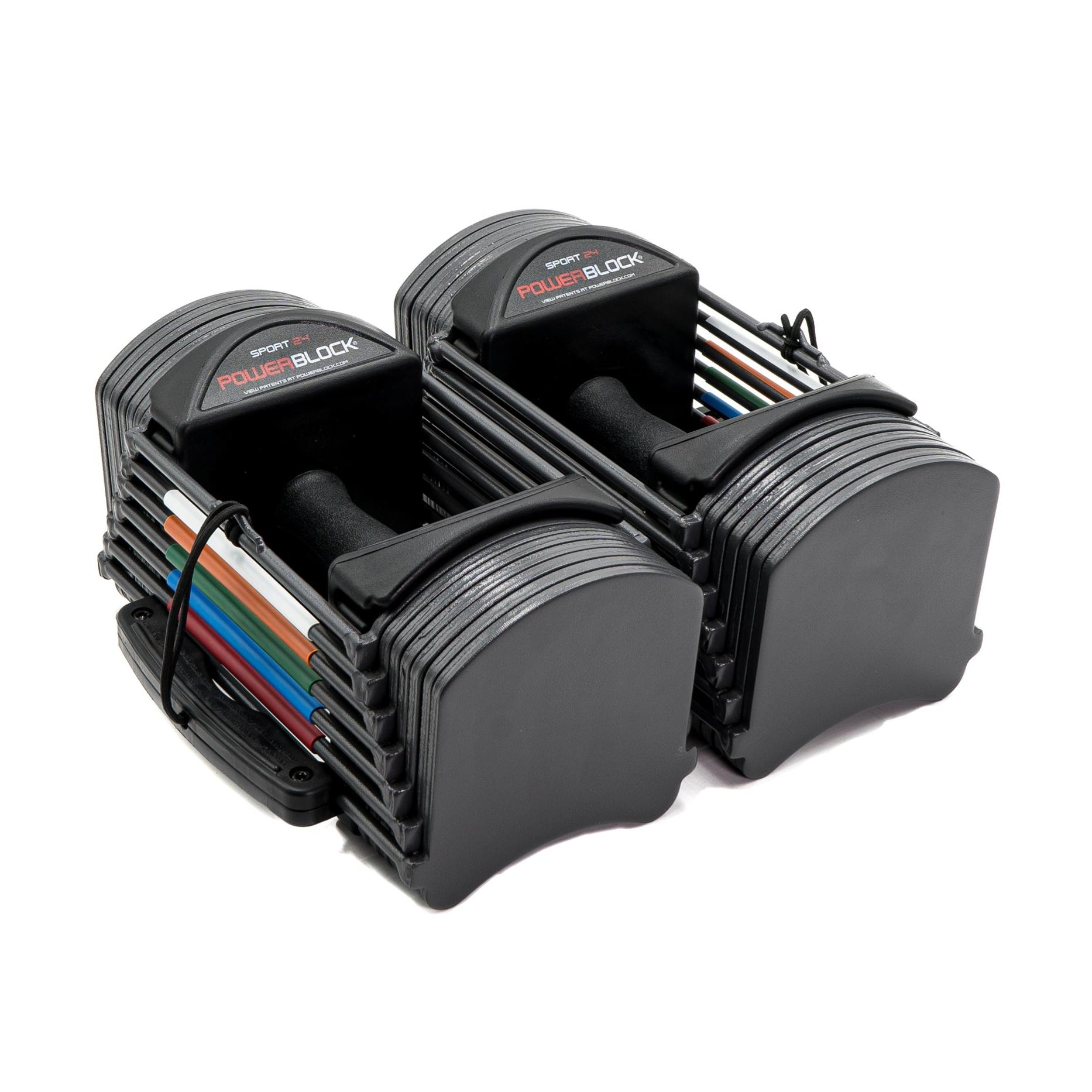 Регулируемые нерасширяемые гантели PowerBlock Sport 24 (11 кг)