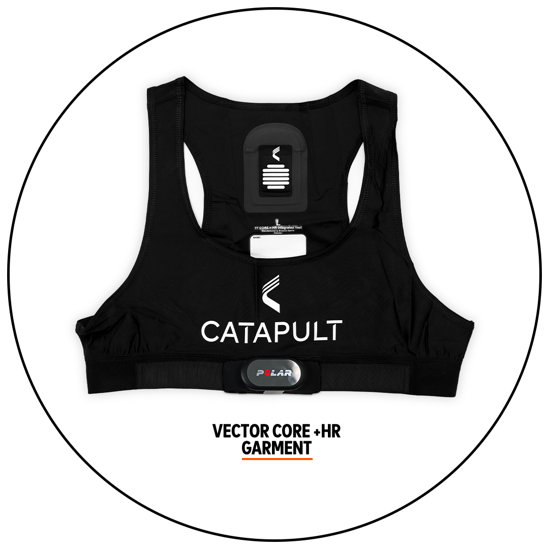 Манишка Vector Core +HR Vest для Vector S7/G7/X7, Vector T7, PlayerTek+