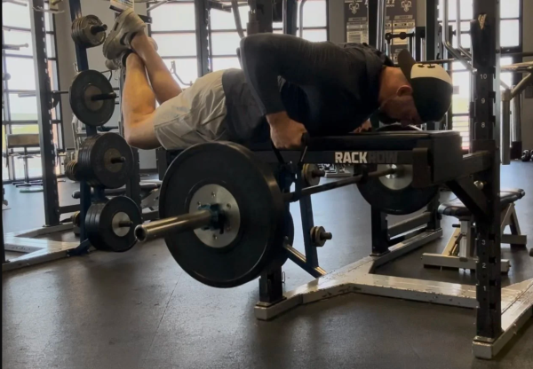 Скамья для тяги лёжа в силовой стойке Rackrow с вращающимися рукоятками (комплект)