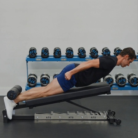 Регулируемая скандинавская (нордик) скамья Adjustable Nordic Bench