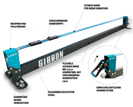 Балансировочный тренажер GIBBON SlackRack Fitness