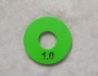 Диск тренировочный стальной 1,0 кг (арт.2609)