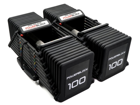 Регулируемые расширяемые гантели PowerBlock Pro 100 EXP (45 кг)