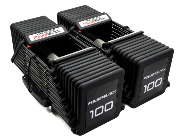 Регулируемые расширяемые гантели PowerBlock Pro 100 EXP (45 кг)