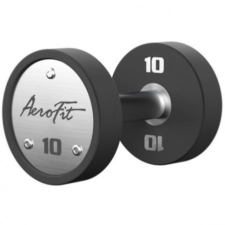 AeroFit AFPUDB2.5-25 набор полиуретановых гантелей, 2,5-25 кг, 10 пар, шаг 2,5 кг