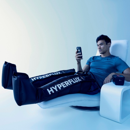 Компрессионные штаны для прессотерапии ног Hyperflux