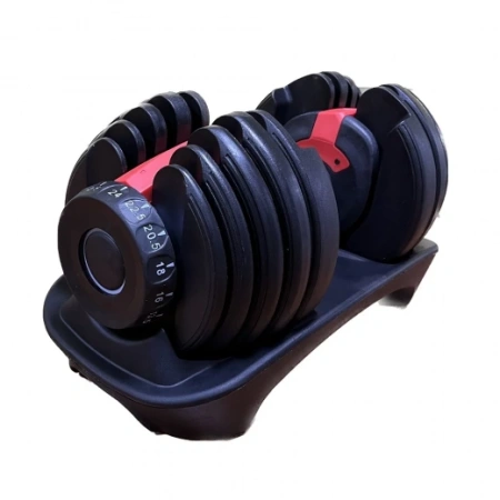 AeroFit AFGRB-24KG гантель регулируемая, вес от 2,5 кг до 24 кг