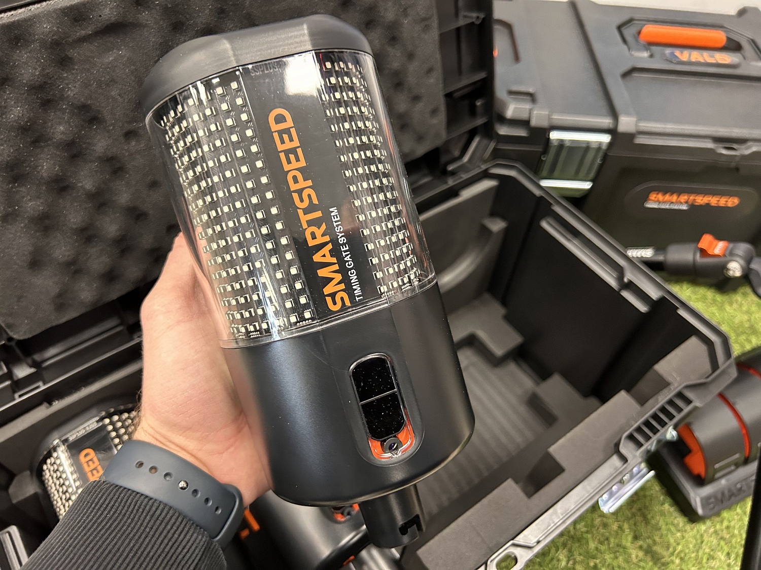Скоростные ворота SmartSpeed Plus. Привезли для Академии футбола Крыма