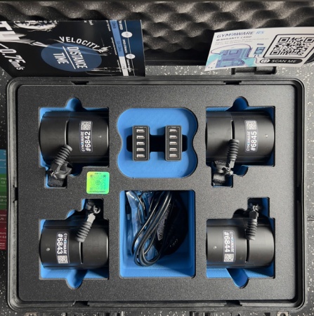 Набор из 4-х GymAware RS 4 Unit Kit в дорожном кейсе