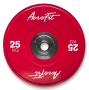 AFBDC25 Бамперный диск для кроссфита AeroFit 25 кг, красный