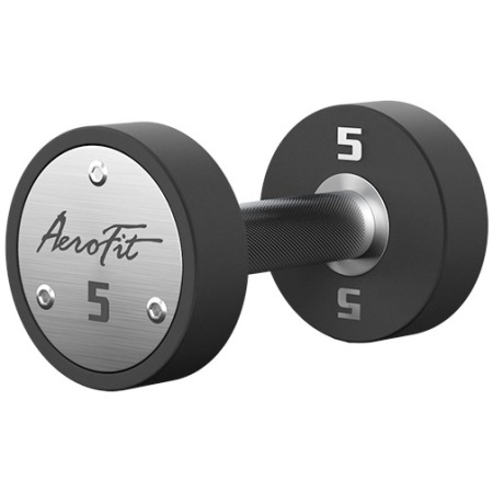 AeroFit AFPUDB2.5-25 набор полиуретановых гантелей, 2,5-25 кг, 10 пар, шаг 2,5 кг