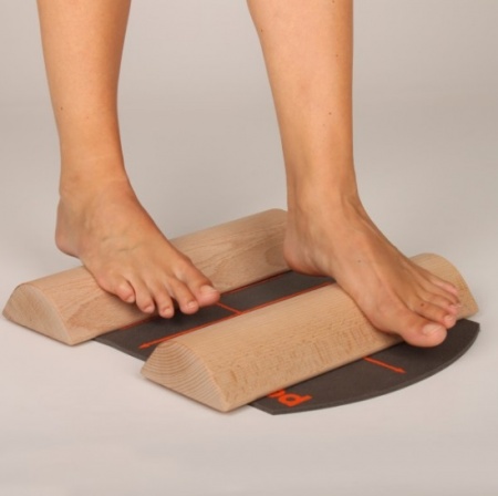Опоры подвижные для стоп Pedalo Fußwalzen ( комплект из 2 платформ и коврика ) ( арт. 653098 )