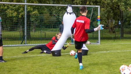 Надувной манекен футболиста Air-Body DUO