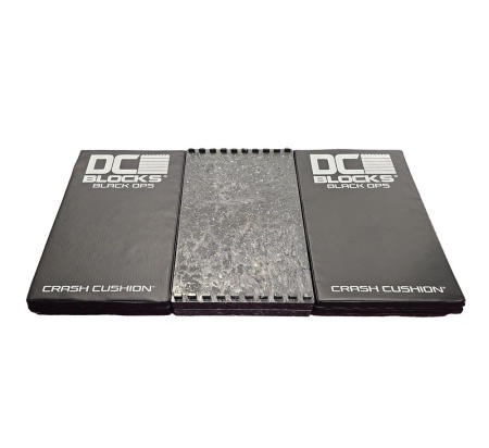 Широкие демпфирующие подушки DC Blocks Black Ops Crash Cushion (2 шт) 50 x 80 x 10 см