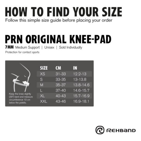 Гандбольный защитный наколенник с кевларовым покрытием Rehband 405603-010133 (РАЗМЕР M)
