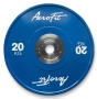 AFBDC20 Бамперный диск для кроссфита AeroFit 20 кг, голубой