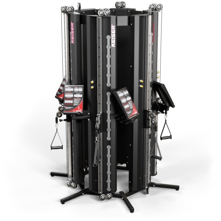Рама для установки 6-ти тренажеров Keiser Performance (Six Pack Frame for PT's x 6) 3015B