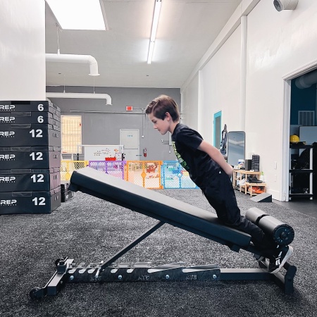 Регулируемая скандинавская (нордик) скамья Adjustable Nordic Bench