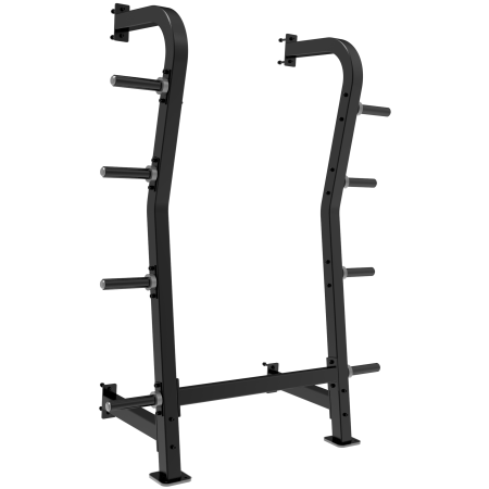 SL7009+SL7009OPT Силовая рама повышенной прочности Sterling для жимов и приседов + опция для хранения дисков