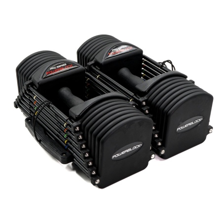 Регулируемые коммерческие гантели PowerBlock Commercial Pro 32 (14,5 кг), нерасширяемые