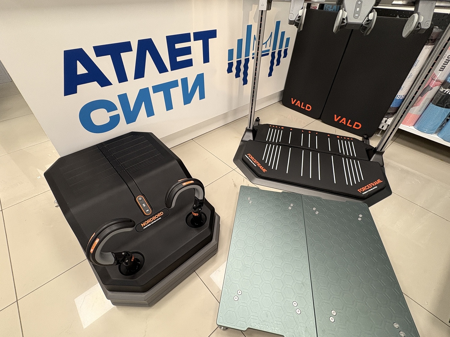 VALD NordBord, VALD ForceFrame и VALD ForceDecks FDMax