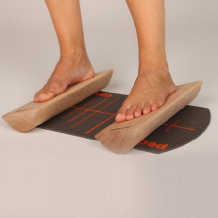 Опоры подвижные для стоп Pedalo Fußwalzen ( комплект из 2 платформ и коврика ) ( арт. 653098 )