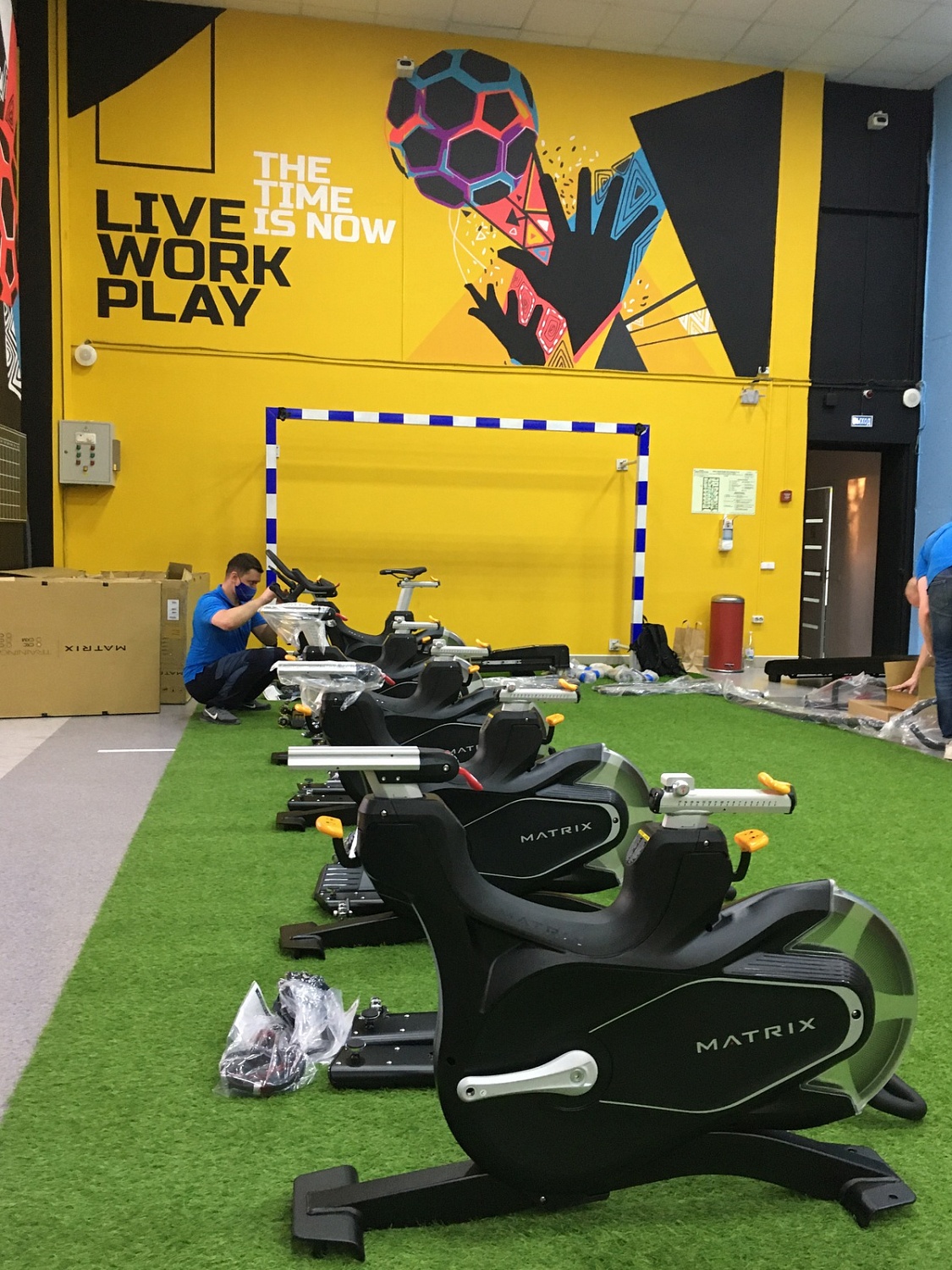 VersaClimber и кардиозона для гандбольного клуба «Ростов-Дон»