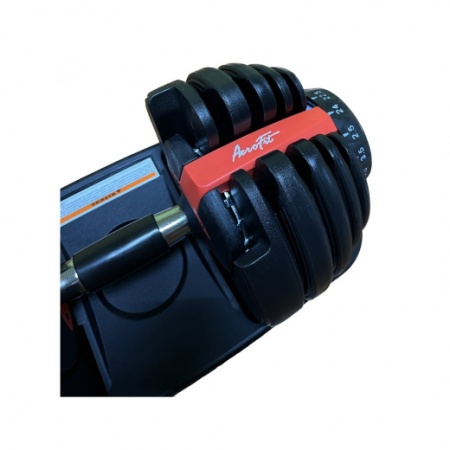AeroFit AFGRB-24KG гантель регулируемая, вес от 2,5 кг до 24 кг