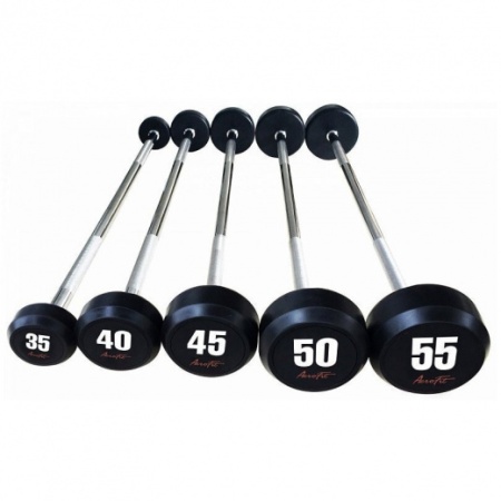 AeroFit AFB35-55 набор прямых обрезиненных штанг