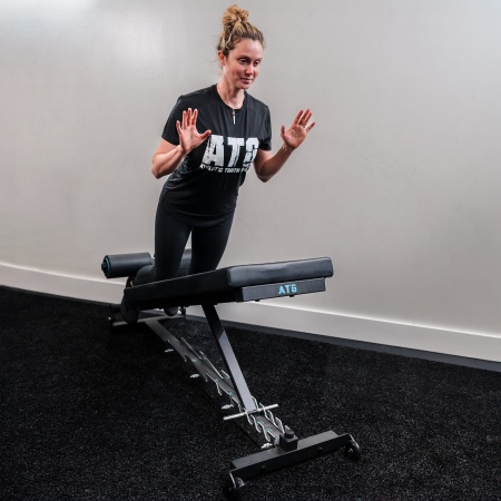 Регулируемая скандинавская (нордик) скамья Adjustable Nordic Bench