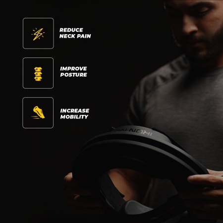Тренажёр для укрепления мышц шеи Iron Neck 3.0