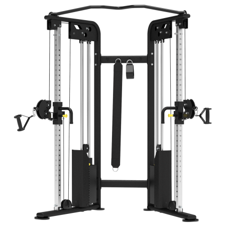 ES7030 Двойная регулируемая тяга ENCORE 2х77 кг, частичное зачехление весового стека