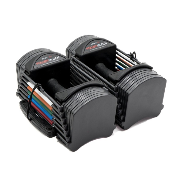 Регулируемые нерасширяемые гантели PowerBlock Sport 24 (11 кг)