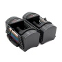 Регулируемые нерасширяемые гантели PowerBlock Sport 24 (11 кг)