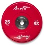 AFBDC25 Бамперный диск для кроссфита AeroFit 25 кг, красный