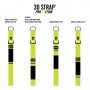 Ремни Cyber black 3D strap pro 3dition