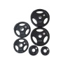 AFPLB2.5 Олимпийский обрезиненный диск AeroFit 2.5 кг, черный матовый.