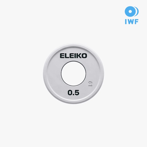 Диск сменный сертифицированный Eleiko IWF Change Plates 0,5 кг